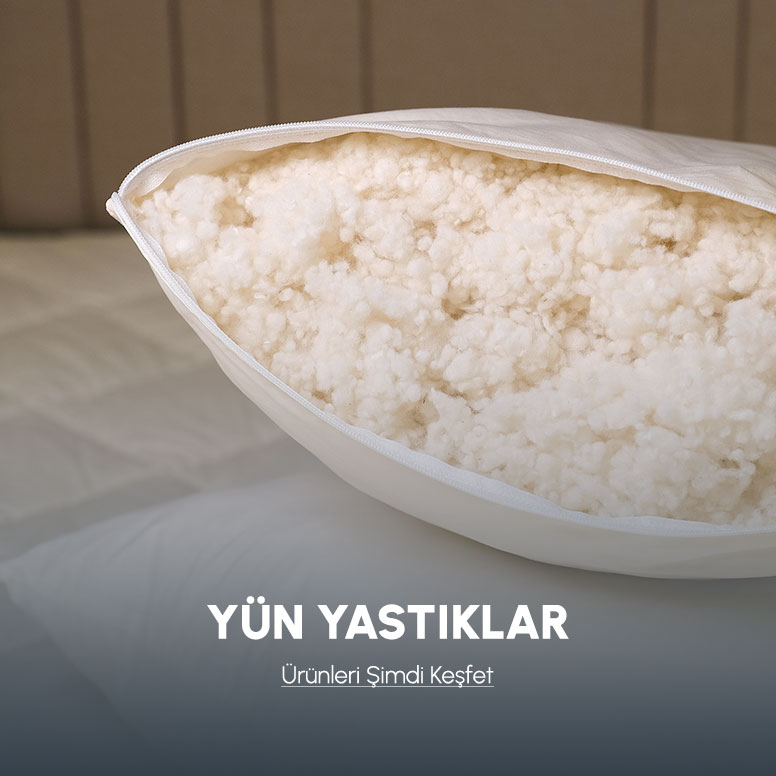 Erset Home - Yün Yorgan, Yün Yatak Pedi, Yün Yastık