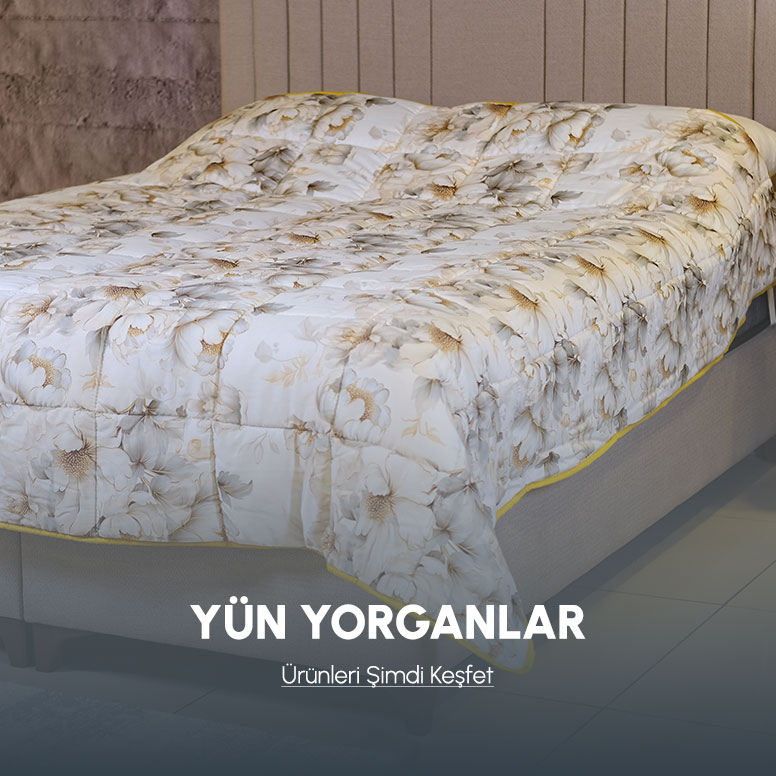 Erset Home - Yün Yorgan, Yün Yatak Pedi, Yün Yastık