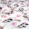 Woollyset Penguen Desenli Yün Bebek Yorganı